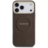 Guess - Bazsarózsás Hőpecsétes MagSafe (GUHMP17XPSAMSECW) - iPhone 17 Pro Max - Barna