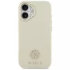 Guess - Strassz Logó MagSafe (GUHMP17SPGCRMDEE) - iPhone 17 - Bézs