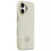 Guess - Strassz Logó MagSafe (GUHMP17SPGCRMDEE) - iPhone 17 - Bézs