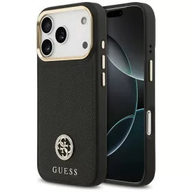   Guess - Strassz Logó MagSafe (GUHMP17LPGCRMDEK) - iPhone 17 Pro - Fekete