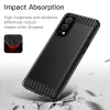 Techsuit - Carbon szilikon tok - OnePlus Nord 2 5G - Fekete