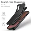Techsuit - Carbon szilikon tok - OnePlus Nord 2 5G - Fekete