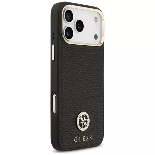 Guess - Strassz Logó MagSafe (GUHMP17XPGCRMDEK) - iPhone 17 Pro Max - Fekete
