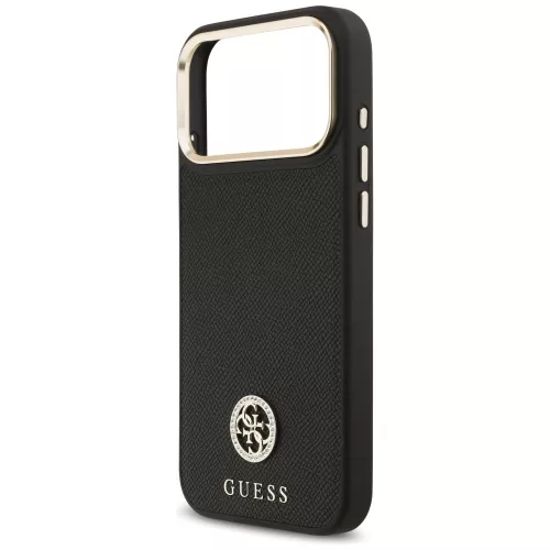 Guess - Strassz Logó MagSafe (GUHMP17XPGCRMDEK) - iPhone 17 Pro Max - Fekete
