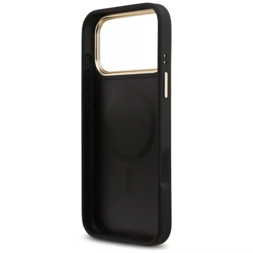 Guess - Strassz Logó MagSafe (GUHMP17XPGCRMDEK) - iPhone 17 Pro Max - Fekete