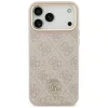 Guess - Keménytok 4G Strassz Logó MagSafe (GUHMP17XP4GRMDEP) - iPhone 17 Pro Max - Rózsaszín