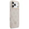 Guess - Keménytok 4G Strassz Logó MagSafe (GUHMP17XP4GRMDEP) - iPhone 17 Pro Max - Rózsaszín
