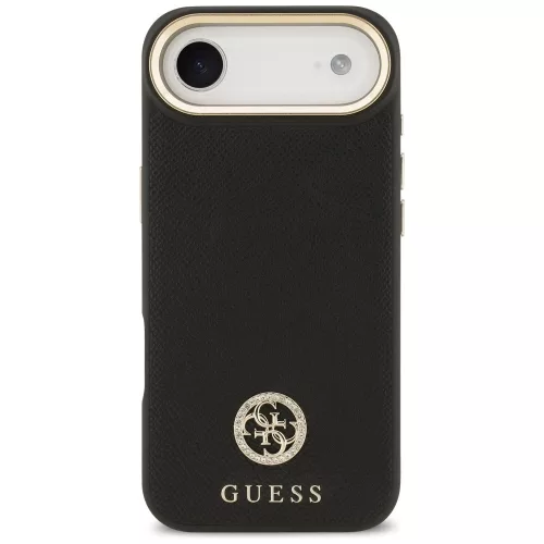 Guess - Strassz Logó MagSafe (GUHMP17MPGCRMDEK) - iPhone 17 Air - Fekete