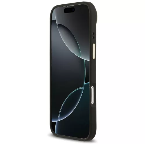 Guess - Strassz Logó MagSafe (GUHMP17MPGCRMDEK) - iPhone 17 Air - Fekete