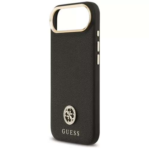 Guess - Strassz Logó MagSafe (GUHMP17MPGCRMDEK) - iPhone 17 Air - Fekete