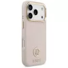 Guess - Strassz Logó MagSafe (GUHMP17LPGCRMDEP) - iPhone 17 Pro - Rózsaszín