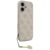 Guess - Keménytok 4G Díszítős Tartó MagSafe (GUHMP17SGF4GCP) - iPhone 17 - Rózsaszín