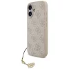 Guess - Keménytok 4G Díszítős Tartó MagSafe (GUHMP17SGF4GCP) - iPhone 17 - Rózsaszín