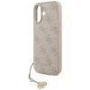 Guess - Keménytok 4G Díszítős Tartó MagSafe (GUHMP17SGF4GCP) - iPhone 17 - Rózsaszín