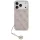 Guess - Keménytok 4G Díszítős Tartó MagSafe (GUHMP17LGF4GCP) - iPhone 17 Pro - Rózsaszín