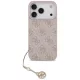 Guess - Keménytok 4G Díszítős Tartó MagSafe (GUHMP17LGF4GCP) - iPhone 17 Pro - Rózsaszín