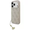 Guess - Keménytok 4G Díszítős Tartó MagSafe (GUHMP17LGF4GCP) - iPhone 17 Pro - Rózsaszín
