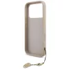 Guess - Keménytok 4G Díszítős Tartó MagSafe (GUHMP17LGF4GCP) - iPhone 17 Pro - Rózsaszín