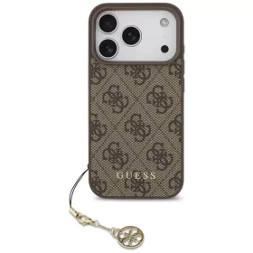   Guess - Hardcase 4G Charm Cradle MagSafe (GUHMP17LGF4GCW) - iPhone 17 Pro - Brown