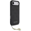 Guess - Keménytok 4G Díszítős Tartó MagSafe (GUHMP17MGF4GCK) - iPhone 17 Air - Fekete