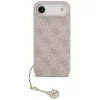 Guess - Keménytok 4G Díszítős Tartó MagSafe (GUHMP17MGF4GCP) - iPhone 17 Air - Rózsaszín
