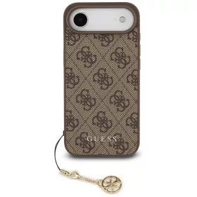   Guess - Hardcase 4G Charm Cradle MagSafe (GUHMP17MGF4GCW) - iPhone 17 Air - Brown