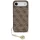 Guess - Keménytok 4G Díszítős Tartó MagSafe (GUHMP17MGF4GCW) - iPhone 17 Air - Barna