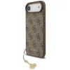 Guess - Keménytok 4G Díszítős Tartó MagSafe (GUHMP17MGF4GCW) - iPhone 17 Air - Barna