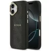 Guess - Keménytok 4G Csíkos MagSafe (GUHMP17SPG4SEMCK) - iPhone 17 - Fekete
