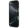 Guess - Keménytok 4G Csíkos MagSafe (GUHMP17SPG4SEMCK) - iPhone 17 - Fekete