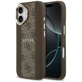   Guess - Hardcase 4G Stripe MagSafe (GUHMP17SPG4SEMCW) - iPhone 17 - Brown