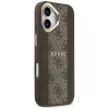 Guess - Keménytok 4G Csíkos MagSafe (GUHMP17SPG4SEMCW) - iPhone 17 - Barna
