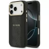 Guess - Keménytok 4G Csíkos MagSafe (GUHMP17LPG4SEMCK) - iPhone 17 Pro - Fekete