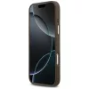 Guess - Keménytok 4G Csíkos MagSafe (GUHMP17LPG4SEMCW) - iPhone 17 Pro - Barna