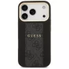 Guess - Keménytok 4G Csíkos MagSafe (GUHMP17XPG4SEMCK) - iPhone 17 Pro Max - Fekete