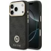 Guess - Keménytok 4G Strassz Logó MagSafe (GUHMP17LP4GRMDEK) - iPhone 17 Pro - Fekete