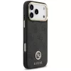 Guess - Keménytok 4G Strassz Logó MagSafe (GUHMP17XP4GRMDEK) - iPhone 17 Pro Max - Fekete