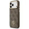 Guess - Keménytok 4G Strassz Logó MagSafe (GUHMP17XP4GRMDEW) - iPhone 17 Pro Max - Barna
