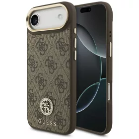   Guess - 4G Strass Logo MagSafe (GUHMP17MP4GRMDEW) - iPhone 17 Air - Brown