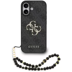   Guess - Hardcase 4G Classic Logo with Strap (GUHCP17SP4GMGSK) - iPhone 17 - Black