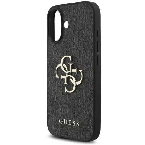 Guess - Hardcase 4G Classic Logo with Strap (GUHCP17SP4GMGSK) - iPhone 17 - Black