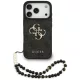Guess - Hardcase 4G Classic Logo with Strap (GUHCP17LP4GMGSK) - iPhone 17 Pro - Black