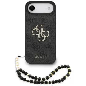   Guess - Hardcase 4G Classic Logo with Strap (GUHCP17MP4GMGSK) - iPhone 17 Air - Black