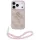 Guess - Keménytok 4G Klasszikus Logó Pánttal (GUHCP17LP4GMGSP) - iPhone 17 Pro - Rózsaszín