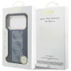 Guess - Keménytok 4G Csíkos MagSafe (GUHMP17LPG4SEMCB) - iPhone 17 Pro - Kék