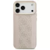 Guess - Keménytok 4G Csíkos MagSafe (GUHMP17XPG4SEMCP) - iPhone 17 Pro Max - Rózsaszín