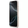 Guess - Keménytok 4G Csíkos MagSafe (GUHMP17XPG4SEMCP) - iPhone 17 Pro Max - Rózsaszín