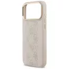 Guess - Keménytok 4G Csíkos MagSafe (GUHMP17XPG4SEMCP) - iPhone 17 Pro Max - Rózsaszín
