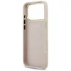 Guess - Keménytok 4G Csíkos MagSafe (GUHMP17XPG4SEMCP) - iPhone 17 Pro Max - Rózsaszín