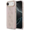 Guess - Keménytok 4G Csíkos MagSafe (GUHMP17MPG4SEMCP) - iPhone 17 Air - Rózsaszín